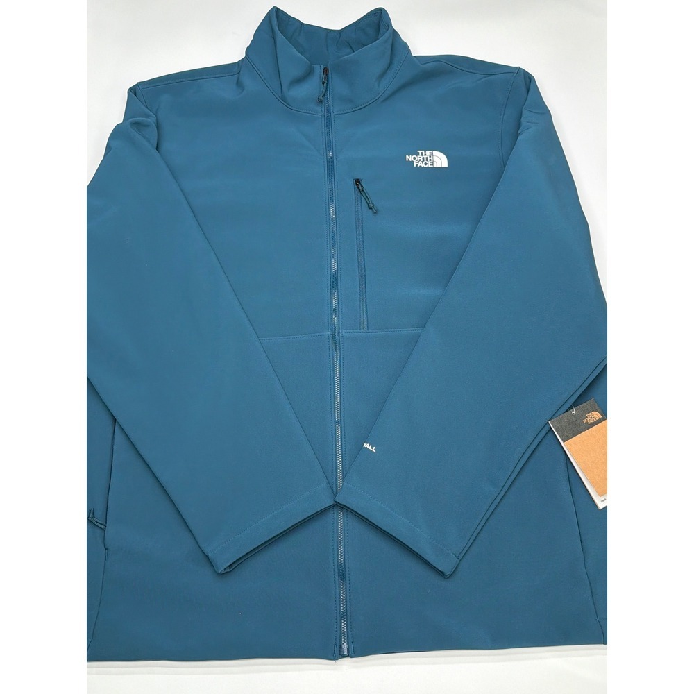 The North Face Mens XXL Windwall Soft Shell Jacket‎ Blue Moonlight Petrol